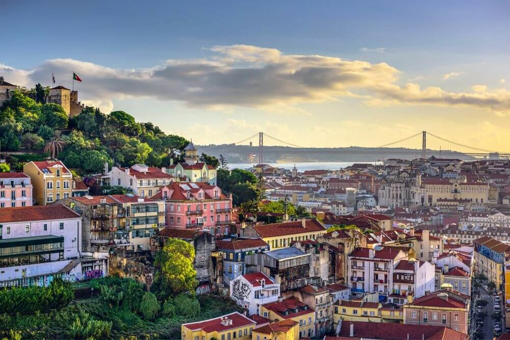 Vista de Lisboa, Portugal