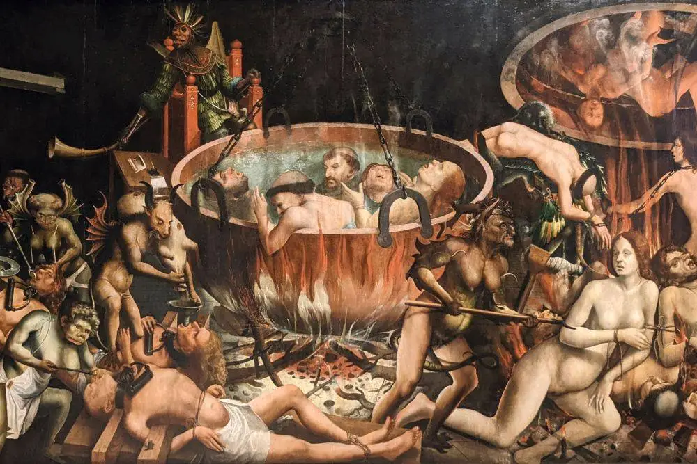 Infierno, maestro portugués desconocido, MNAA (Portugal)